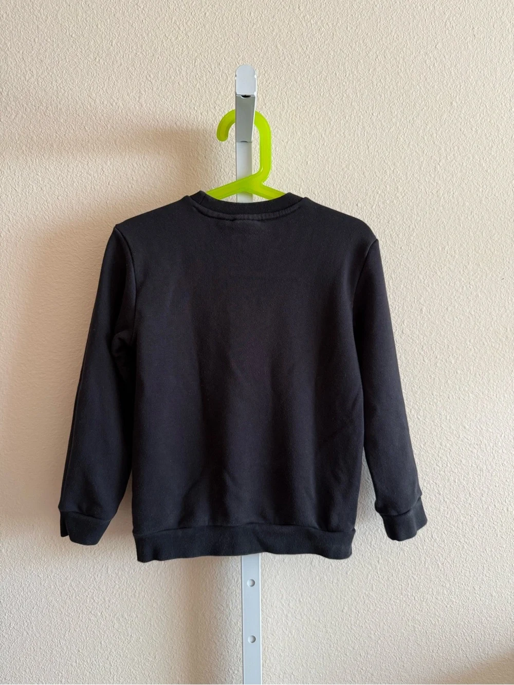 adidas Black Sweatshirt with Camo Trefoil - Picture 3 of 3